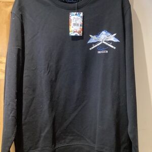 Robert Graham Ski Club Swetshirt XXL Black BNWT